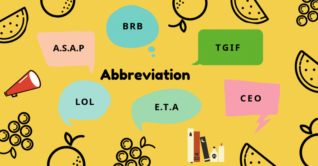 NHỮNG VIẾT TẮT TEEN "TÂY" DÙNG HÀNG NGÀY