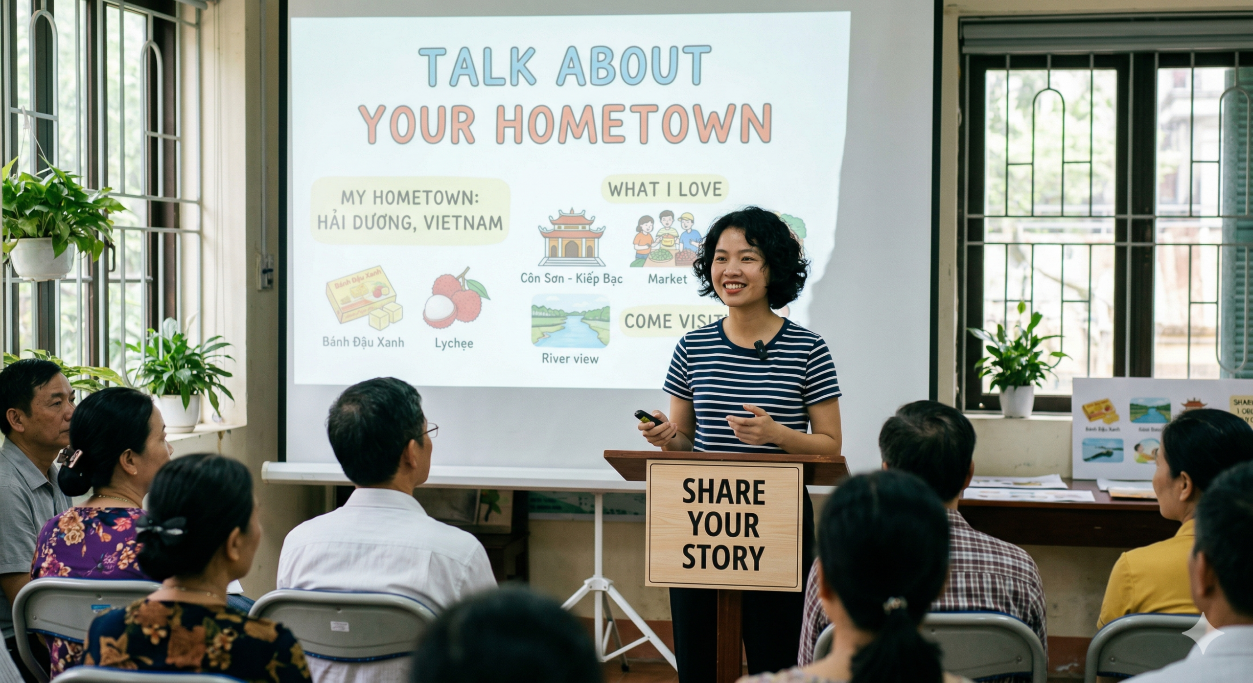 Speaking Part 2 Topic:Talk about your hometown.